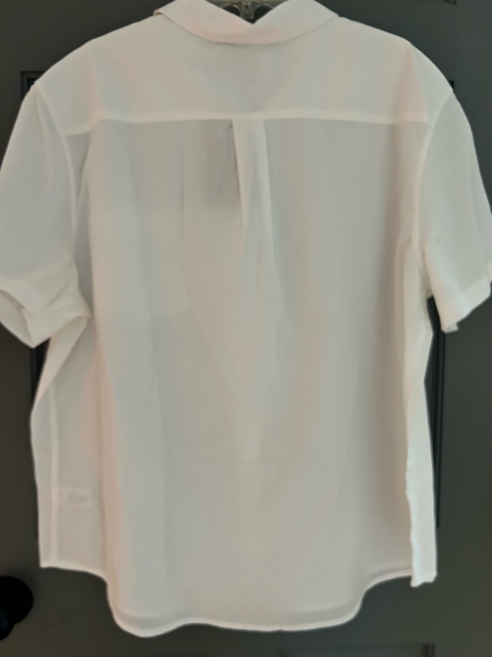 Goodfellow & Co White Short Sleeve Button-Down Shirt xxl - Picture 2 of 3